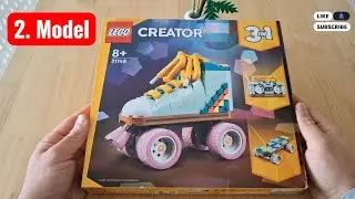 Building LEGO 31148 Retro Skateboard | 3-in-1 Creator Set