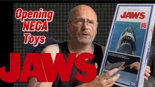 Unboxing JAWS 50th Anniversary NECA  shark Figure / Game. #jaws #toys #mcfarlanetoys #neca 