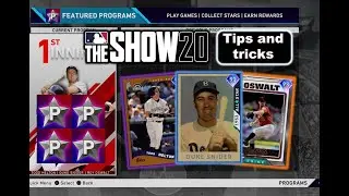How To Earn Program Stars Quickly + Which 1st Inning Boss YOU Should Pick! - MLB 20 Tips and Tricks