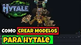 Cómo HACER MODELOS y ANIMACIONES para HYTALE en 6 MINUTOS