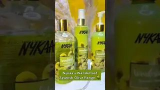 Nykaa Wanderlust Spanish Olive Range | review | SassyGirl | #nykaanaturals #wanderlust #oliverange