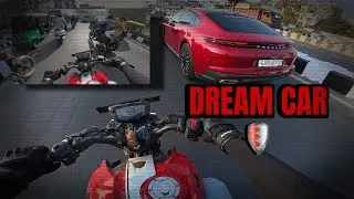 AAJ OFFICE 🏢 JATE TIME BOHAT TRAFFIC 🚦MILA || DREAM CAR DEKH KAR MAJA AA GAYA || #motovlog #vlog