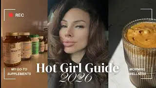 Morning Wellness Routine + Top Supplements for Hair, Skin & Energy- hot girl guide for 2026