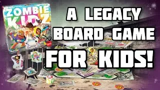 Zombie Kidz is a perfect Legacy Board Game for families!