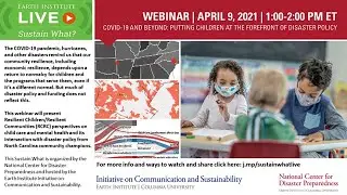 Covid-19 and Beyond: Putting Children at the Forefront of Disaster Policy