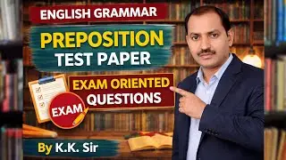 ONE WORD SUBSTITUTION TEST PAPER | WORD POWER | By K.K.SIR | LT Grade / TGT / PGT & Other exams