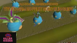 Old School RuneScape(OSRS) Tithe Farm 20 Fruit Seed Run