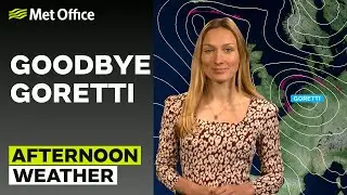 09/01/2026 - Storm Goretti clears- Afternoon Weather Forecast UK &ndash; Met Office Weather
