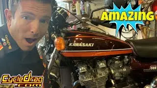 WHAT WE FOUND IN A BARN! YOU’LL NEVER BELIEVE THE BURIED KAWASAKI Z1 KZ TREASURE, JAPANESE LEGEND!