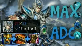 INSANE ADC ZHAO YUN! BEST NON-MARKSMAN CARRY?  Heroes Evolved