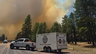 Officials providing update on Greer Fire in eastern Arizona