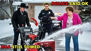 HOA Had My Snowblower Towed From My Driveway &mdash; After Police Said I Was Allowed