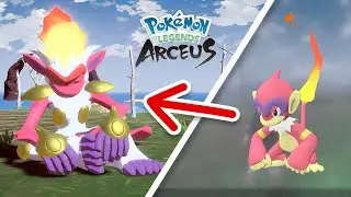 ✨SHINY Monferno Evolution to Infernape || Pokemon Legends Arceus