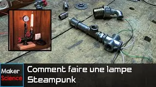 #DIY Comment faire une lampe steampunk style industriel