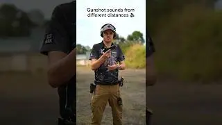 Gunshot sounds from different distances. #handguns #glock #cz #shorts #ytshort #reels #guns #sounds