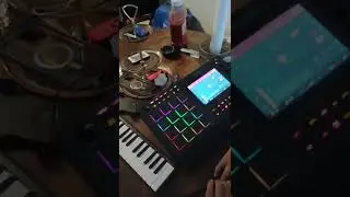 lil neph learning how to finger drum