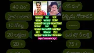 Anasuya & Rasi #heroine #rasi #actor #anasuya #movies #jabardasth