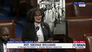 Rep. Nikema Williams Speaks in Honor of Congressman Lewis and the 5th Anniversary of his Passing