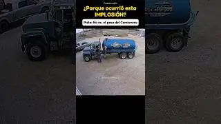 Cami&oacute;n sufre Implosi&oacute;n Catastr&oacute;fica🤯 #qu&iacute;mica #f&iacute;sica #ciencia #viral #experimentos