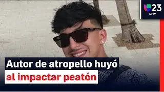 Buscan a responsable de atropellar a Jonathan Rodr&iacute;guez en Dallas