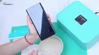 How to Apply UV Bonding Film Protector For Curved Screen Phone - operation video #uvscreenprotector
