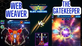 Alien Shooter New Boss 49 🎮 Web Weaver vs New Boss 50 The Gatekeeper Comparison  By Zambario Gamers