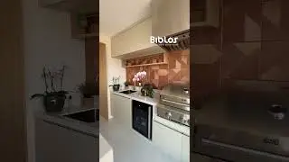 Inspira decor de varanda gourmet com sala