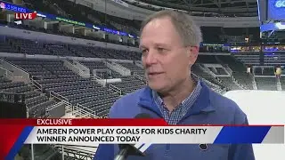 Ameren Power Play Goals For Kids charity winner announced today