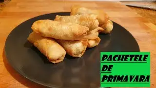 Cum sa faci Pachetele de Primavara-una dintre iubitele retete asiatice-totul de la zero-Spring Rolls