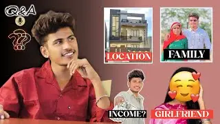 Innocent rohit&rsquo;s  GIRLFRIEND 😍? INCOME?  🤑FAMILY? LOCATION? 📍 &ldquo;सवाल-जवाब &ldquo;🤔