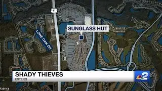 Sunglass Hut in Coconut Point emptied by thieves