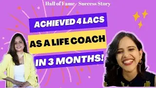 Dentist by profession and life coach on purpose achieves INR 4 lacs in 3 months