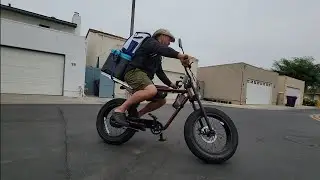 Testing SUPER73-ZX bike back rack in $20 budget