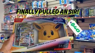 Prismatic Evolutions Restock at my Local Card Shop (SIR Pulled!)