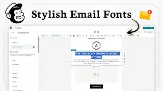 How to Add Custom Fonts in mailchimp Email