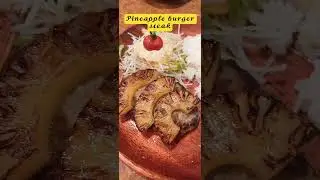 Bikkuri donkey burger steak #shorts