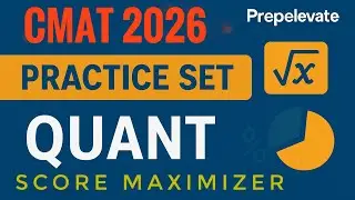 Cmat practice set for quant. Score maximizer 