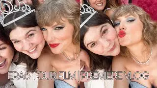eras tour film premiere vlog (I MET TAYLOR SWIFT) | india haze