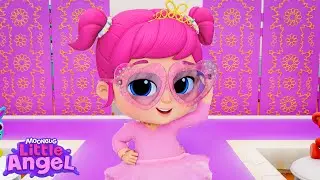 Dress Up and Shine! 👠👒 | Little Angel And Friends Kid Songs
