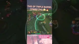 Stunning Triple Barrel Combo By SolarBacca - League of Legends #shorts