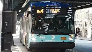 MTA: 2010-2017 NovaBus LFSA's [1226]/[5301]/[5468] Bx4/Bx4A buses
