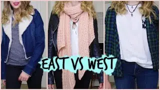 Fall Fashion || East Coast vs West Coast