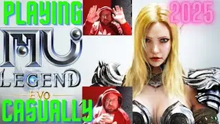 Playing MU LEGEND EVO Casually for one hour . Silent gameplay first tutorial missions. 2025 1440 &Eta;D.