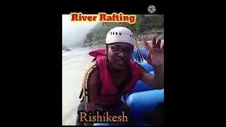 Rafting In River Ganges Rishikesh 600 rs for 9 kms #shorts #Rishikesh_river_rafting #ganga