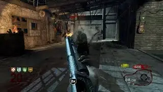 Black Ops Zombies: Trench Gun Pack-A-Punched (Upgraded) - Gut Shot