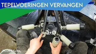 Tepelvoeringen vervangen van de Merlin M2 melkrobot Fullwood JOZ | uitleg video