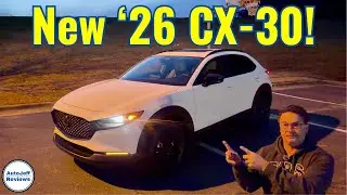 Ночной обзор и тест-драйв Mazda CX-30 2026 года! Что в ней такого особенного?