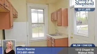 1312 Chapel St  Walnut Hills, OH Homes for Sale | www.comey.com