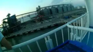 Порт Крым 2014 (загружаемся на паром)