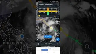 Severe Tropical Storm #marce strengthened again into typhoon #typhoon #storm